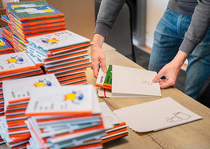 productie inpakken kinderboeken gewoon goed